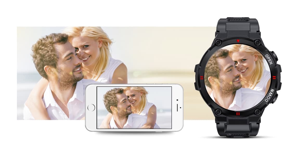 Smartwatch GIEWONT Focus SmartCall GW430-1 - Carbon