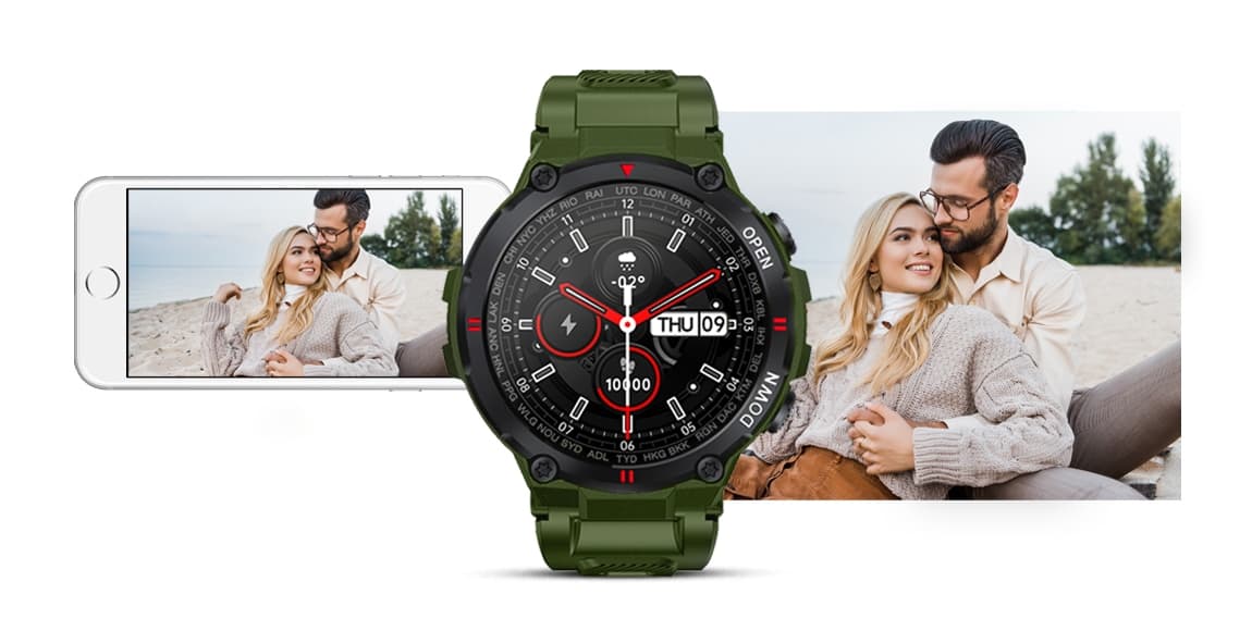 Smartwatch GIEWONT Focus SmartCall GW430-3 - Forest