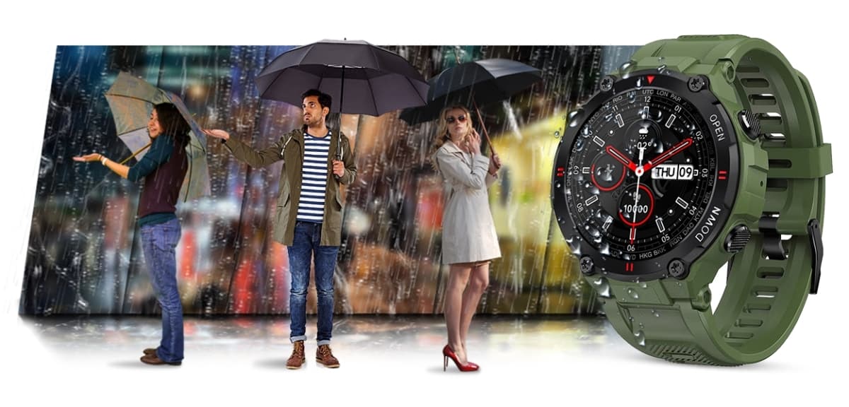 Smartwatch GIEWONT Focus SmartCall GW430-3 - Forest