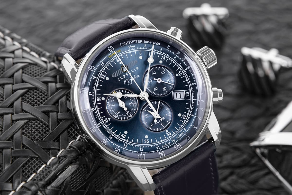 Zegarek Męski ZEPPELIN 100 Yahre 7680-3 + BOX