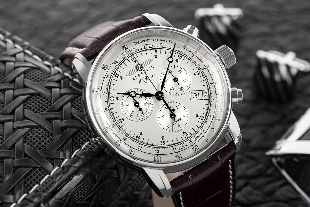 Zegarek Męski ZEPPELIN 100 Yahre 7680-1 + BOX