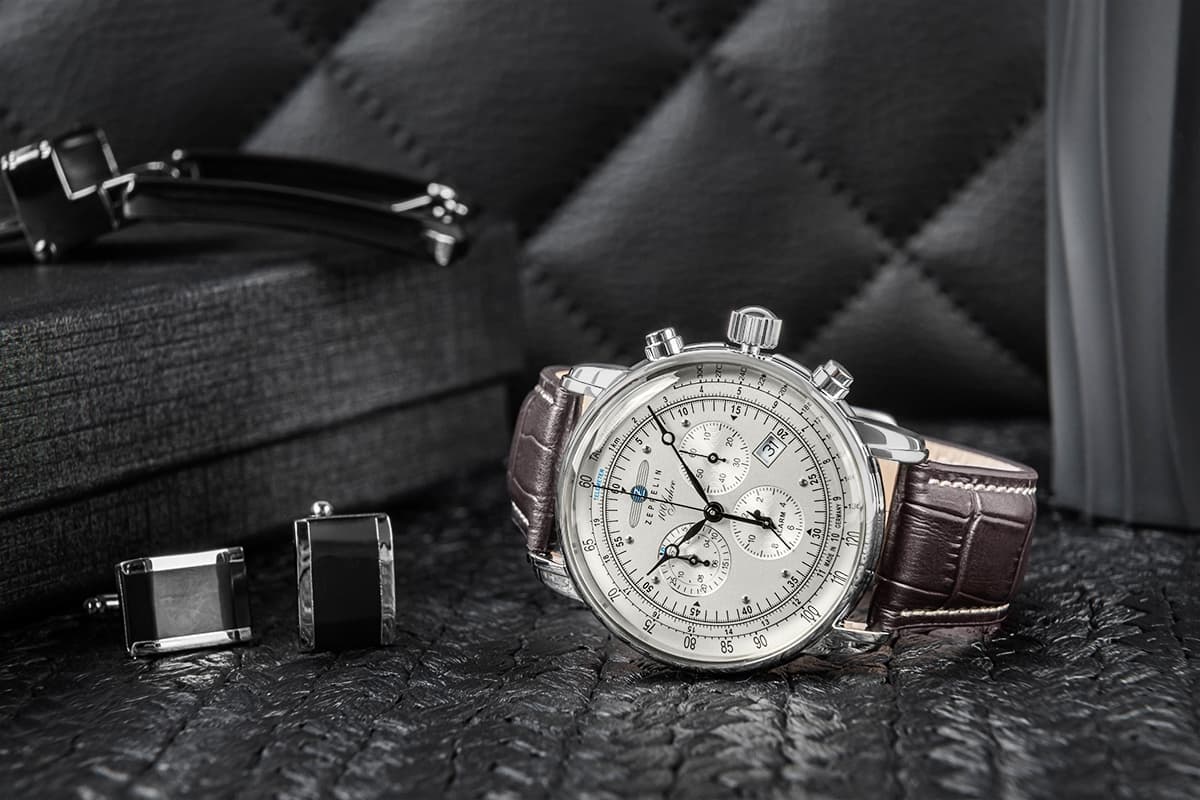 Zegarek Męski ZEPPELIN 100 Yahre 7680-1 + BOX