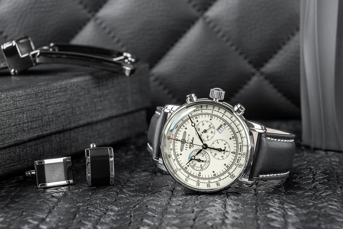 Zegarek Męski ZEPPELIN 100 Yahre 8680-3 + BOX