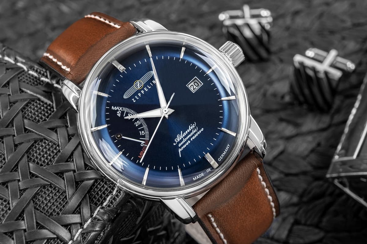 Zegarek Męski ZEPPELIN Atlantic Automatic Power Reserve  8462-3 + BOX