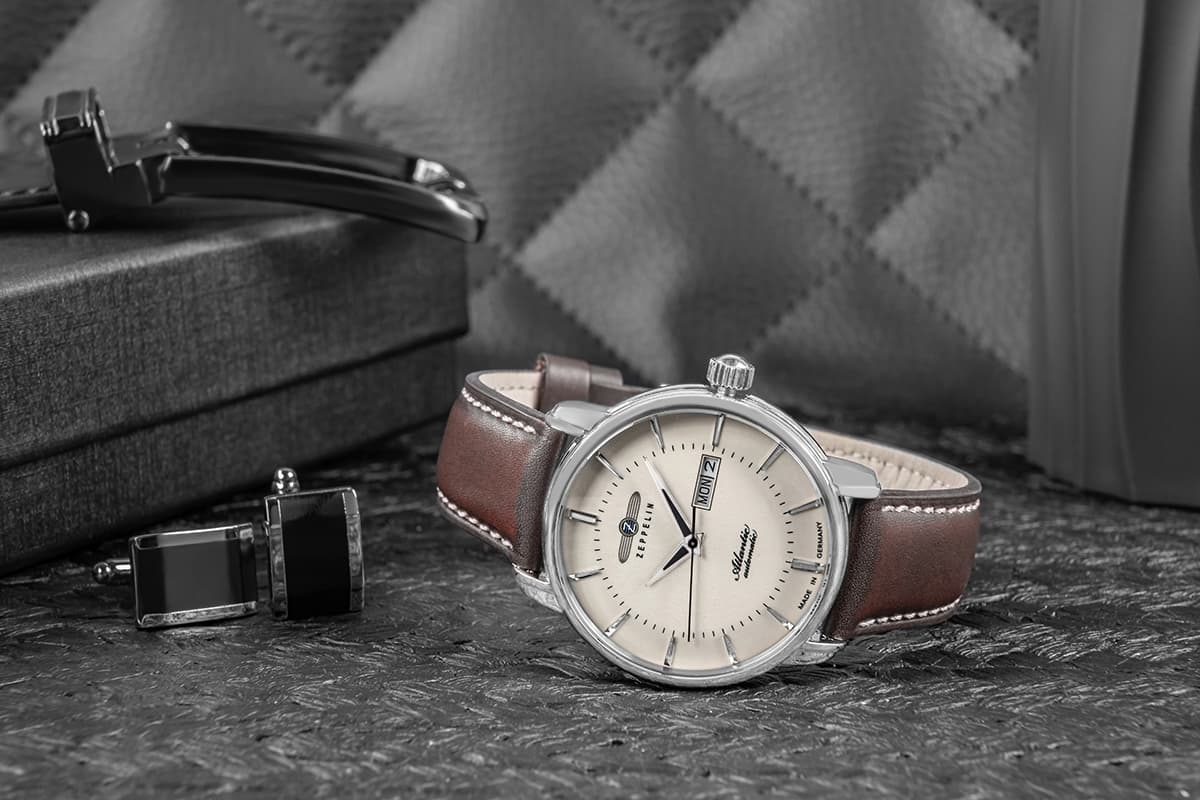 Zegarek Męski ZEPPELIN Atlantic Automatic 8466-5 + BOX