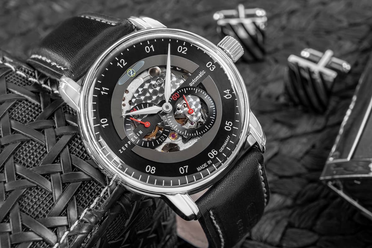 Zegarek Męski ZEPPELIN New Captain's Line Automatic 8664-2 + BOX